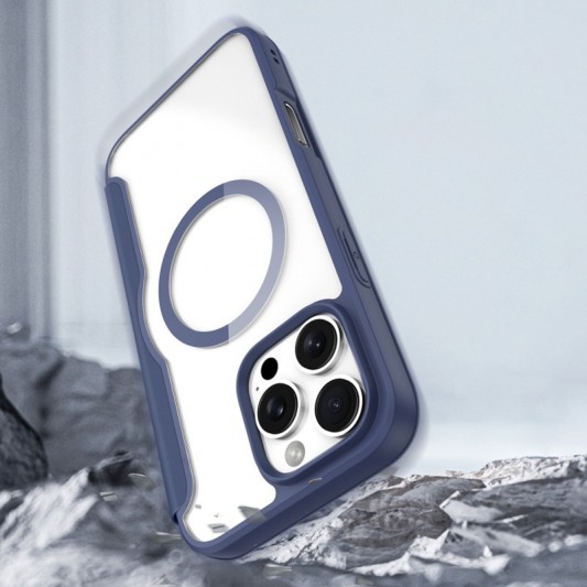 Чохол-книжка Dux Ducis Skin X Pro with MagSafe для Apple iPhone 16 Pro (6.3") Blue - зображення 5 