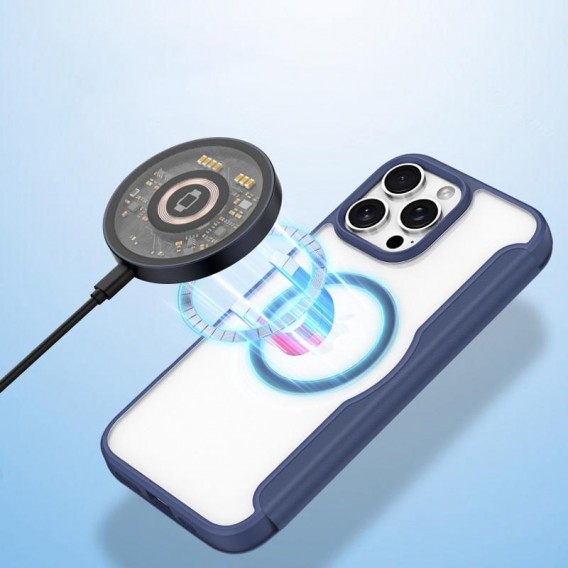 Чехол-книжка Dux Ducis Skin X Pro with MagSafe для Apple iPhone 16 Pro Max (6.9"), Blue