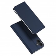 Чехол-книжка Dux Ducis с карманом для визиток для Apple iPhone 16 (6.1"), Синий