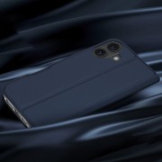 Чехол-книжка Dux Ducis с карманом для визиток для Apple iPhone 16 (6.1"), Синий