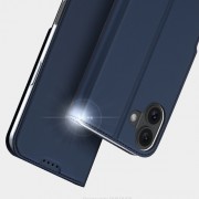 Чехол-книжка Dux Ducis с карманом для визиток для Apple iPhone 16 (6.1"), Синий