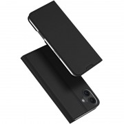 Чехол-книжка Dux Ducis с карманом для визиток для Apple iPhone 16 (6.1") Черный