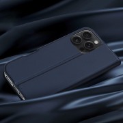 Чохол-книжка Dux Ducis з кишенею для візиток для Apple iPhone 16 Pro (6.3"), Синій
