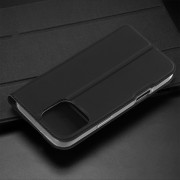 Чехол-книжка Dux Ducis с карманом для визиток для Apple iPhone 16 Pro (6.3"), Черный
