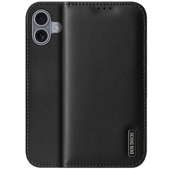 Чехол-книжка Dux Ducis Hivo для Apple iPhone 16 (6.1"), Black