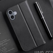 Чехол-книжка Dux Ducis Hivo для Apple iPhone 16 (6.1"), Black