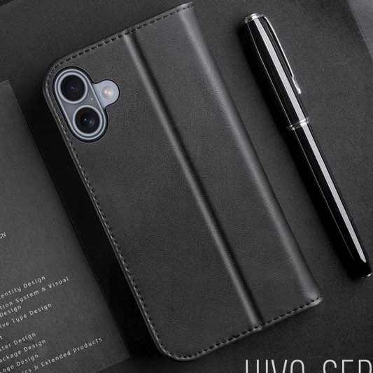 Чехол-книжка Dux Ducis Hivo для Apple iPhone 16 (6.1") Black - изображение 7