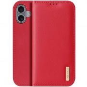 Чехол-книжка Dux Ducis Hivo для Apple iPhone 16 (6.1"), Red