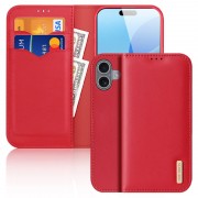 Чехол-книжка Dux Ducis Hivo для Apple iPhone 16 (6.1"), Red