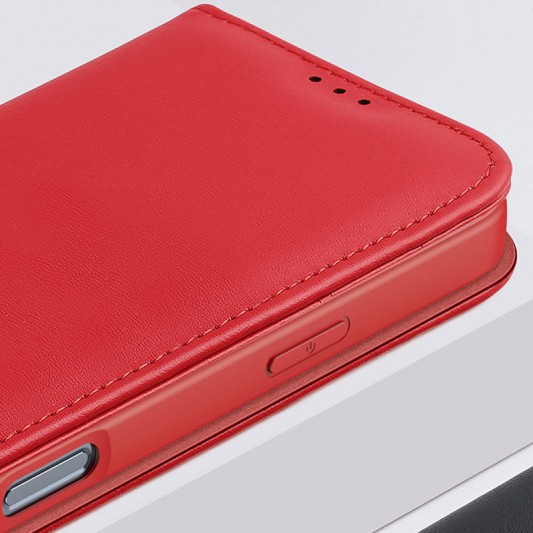 Чехол-книжка Dux Ducis Hivo для Apple iPhone 16 (6.1") Red - изображение 4
