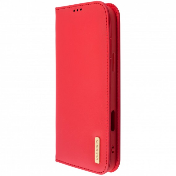 Чехол-книжка Dux Ducis Hivo для Apple iPhone 16 Pro Max (6.9"), Red