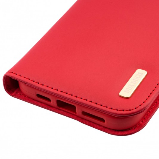 Чехол-книжка Dux Ducis Hivo для Apple iPhone 16 Pro Max (6.9") Red - изображение 4