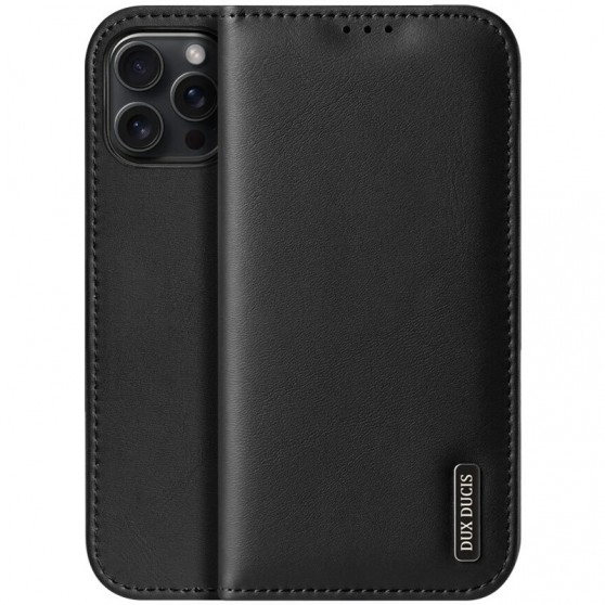 Чехол-книжка Dux Ducis Hivo для Apple iPhone 16 Pro Max (6.9") Black