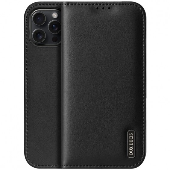 Чехол-книжка Dux Ducis Hivo для Apple iPhone 16 Pro Max (6.9"), Black