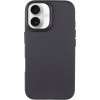 Чохол TPU+PC Carbon with MagSafe для Apple iPhone 16 (6.1"), Black