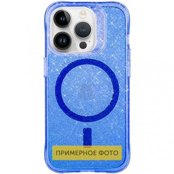 Чохол TPU Radiance with MagSafe для Apple iPhone 16 (6.1") Blue