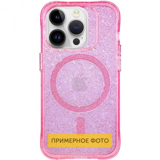 Чехол TPU Radiance with MagSafe для Apple iPhone 16 (6.1") Pink
