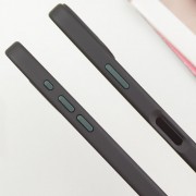 TPU чехол Bonbon Metal Style with MagSafe для Apple iPhone 16 (6.1"), Черный / Black