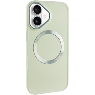 TPU чехол Bonbon Metal Style with MagSafe для Apple iPhone 16 Plus (6.7