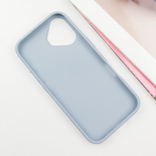TPU чехол Bonbon Metal Style with MagSafe для Apple iPhone 16 Plus (6.7"), Голубой / Mist Blue - изображение 1