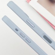 TPU чехол Bonbon Metal Style with MagSafe для Apple iPhone 16 Plus (6.7"), Голубой / Mist Blue