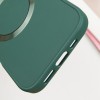 TPU чехол Bonbon Metal Style with MagSafe для Apple iPhone 16 Plus (6.7"), Зеленый / Pine green