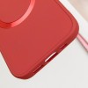 TPU чохол Bonbon Metal Style with MagSafe для Apple iPhone 16 Plus (6.7"), Червоний / Red