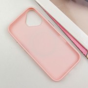 TPU чехол Bonbon Metal Style with MagSafe для Apple iPhone 16 Plus (6.7"), Розовый / Light Pink
