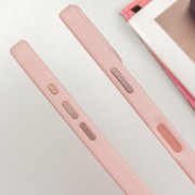 TPU чехол Bonbon Metal Style with MagSafe для Apple iPhone 16 Plus (6.7"), Розовый / Light Pink