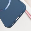 TPU чохол Bonbon Metal Style with MagSafe для Apple iPhone 16 Plus (6.7"), Синій / Cosmos Blue