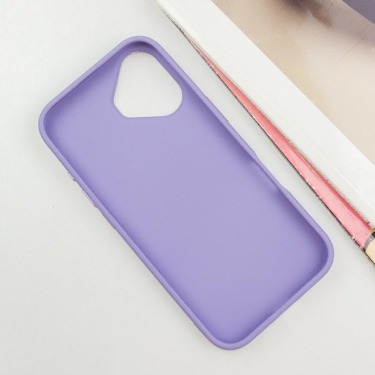 TPU чехол Bonbon Metal Style with MagSafe для Apple iPhone 16 Plus (6.7") Сиреневый / Dasheen - изображение 1