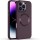 TPU чохол Bonbon Metal Style with MagSafe для Apple iPhone 16 Pro (6.3") Бордовий / Plum
