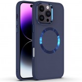 TPU чохол Bonbon Metal Style with MagSafe для Apple iPhone 16 Pro (6.3") Синій / Cosmos Blue TPU чохол Bonbon Metal Style with MagSafe для Apple iPhone 16 Pro (6.3") Синій / Cosmos Blue