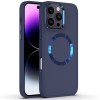 TPU чохол Bonbon Metal Style with MagSafe для Apple iPhone 16 Pro Max (6.9"), Синій / Cosmos Blue