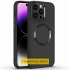 TPU чохол Bonbon Metal Style with MagSafe для Apple iPhone 16 Pro Max (6.9"), Чорний / Black