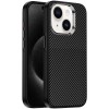 Чохол TPU+PC Carbon with MagSafe для Apple iPhone 15 (6.1"), Black