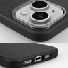 Чохол TPU+PC Carbon with MagSafe для Apple iPhone 15 (6.1"), Black