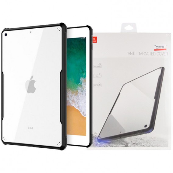 TPU+PC чохол Xundd c посиленими кутами для Apple iPad 10.2" (2019) (2020) (2021), Чорний