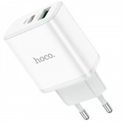Зарядное устройство HOCO C105A Stage PD20W+QC3.0, White