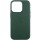 Шкіряний чохол Leather Case (AAA) with MagSafe and Animation для Apple iPhone 15 Pro (6.1") Green