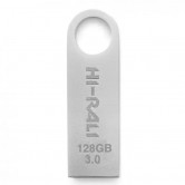 Флеш накопичувач USB 3.0 Hi-Rali Shuttle 128 GB Срібна серія Срібний Флеш накопичувач USB 3.0 Hi-Rali Shuttle 128 GB Срібна серія Срібний