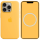 Чехол Silicone case (AAA) with Magsafe and Animation для Apple iPhone 15 Pro (6.1") Желтый / Sunshine
