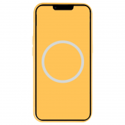 Чохол Silicone case (AAA) full with Magsafe and Animation для Apple iPhone 15 Pro (6.1"), Жовтий / Sunshine