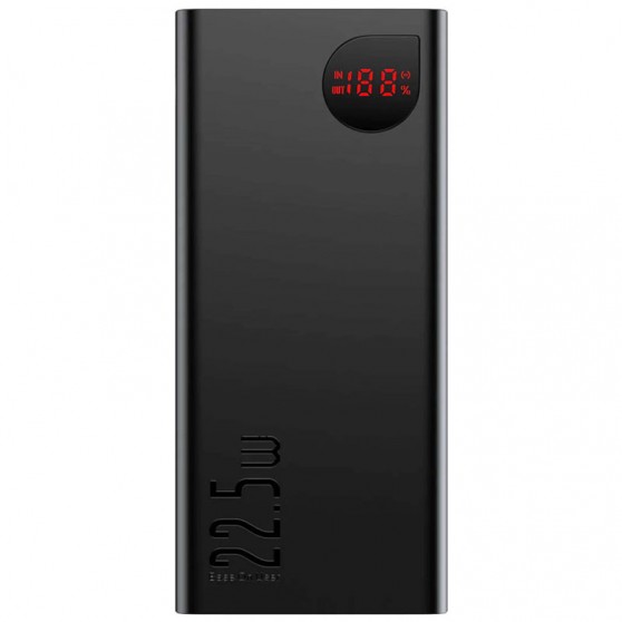 Повербанк Baseus Adaman Digital Display 22.5W 40000mAh (PPAD020101), Black