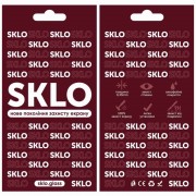 Защитное стекло SKLO 3D для TECNO Spark 20C / Spark Go 2024 / Spark 20, Черный