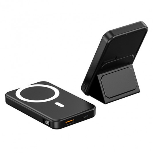 Портативное ЗУ Power Bank JJT-A27-1 PD20W+QC 22.5W с БЗУ 10000 mAh Black
