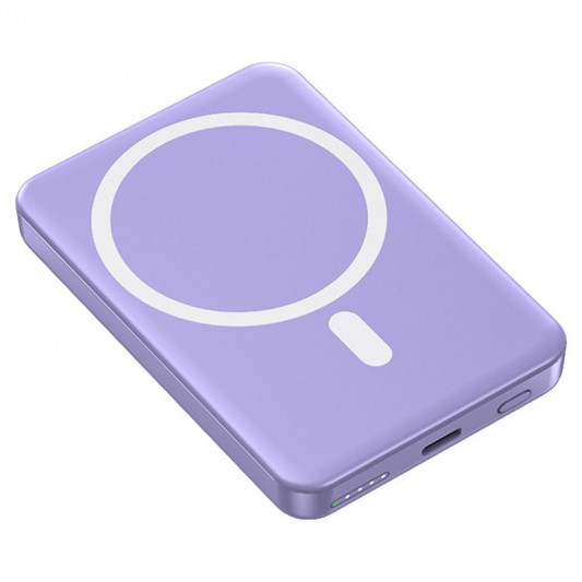 Портативний ЗП Power Bank JJT-A27 PD20W+QC 22.5W з БЗП 10000 mAh Purple - зображення 1 