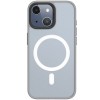 TPU+PC чехол Blueo Skin Friendly Frosted with MagSafe для Apple iPhone 15 (6.1"), Серый
