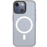 TPU+PC чехол Blueo Skin Friendly Frosted with MagSafe для Apple iPhone 15 (6.1 дюйма) Серый