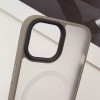 TPU+PC чехол Blueo Skin Friendly Frosted with MagSafe для Apple iPhone 15 (6.1"), Серый
